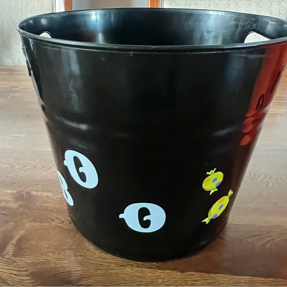 Vintage 2011 Target Halloween Candy Bucket set of 2